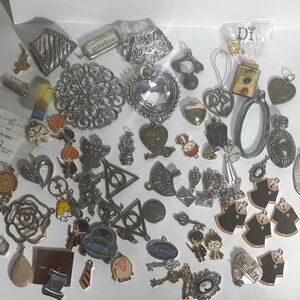 Pendants & Charms for Necklace Bracelet Earrings Crafts Over 70 pc